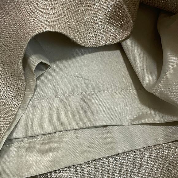 J.Crew NWT City Fit Metallic Linen-Blend Shorts 6 | Old Money Holiday Gold NWT - Picture 6 of 7